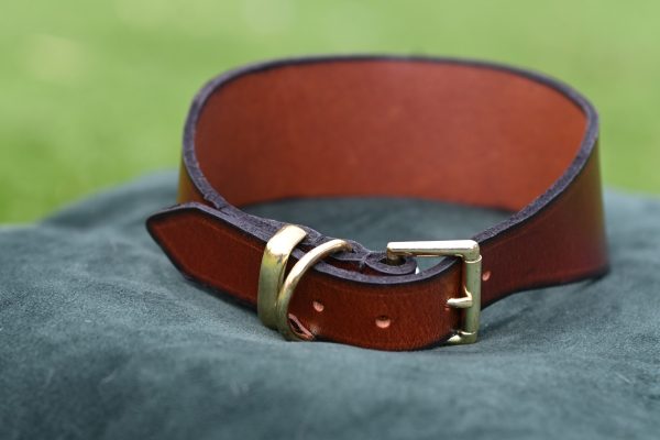 Leather Collar - 15" - 18.5" - Image 3